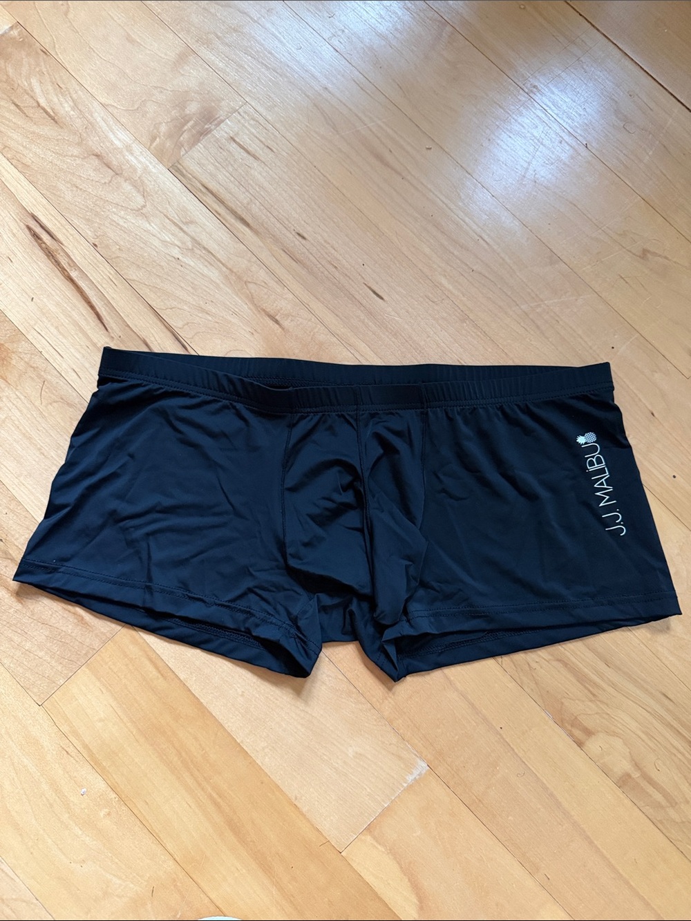 Men's Elephant Trunk Swim/Boxer Briefs - Black - Size M